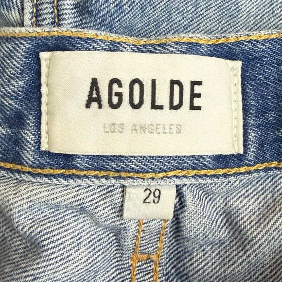 AGOLDE Dee Cutoff Jean Shorts in Riccochet - Picture 8 of 10